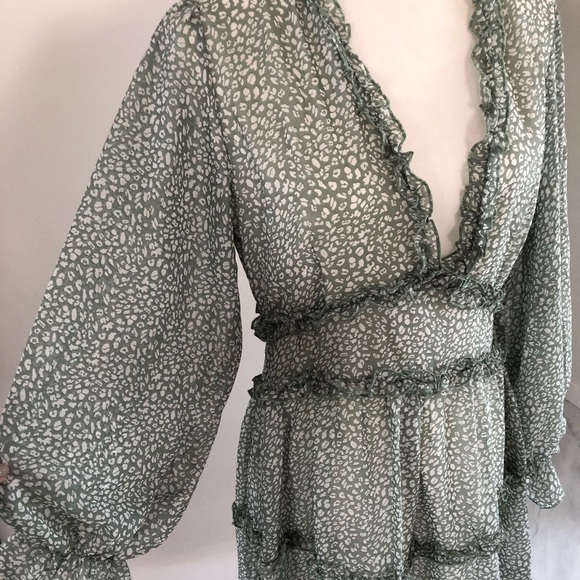 GORGEOUS LEOPARD PRINT DRESS - Picture 4 of 6